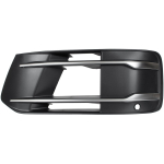 Audi Q7 4M 15-19 Priekinės bamperio grotelės JUODOS + SIDABRINĖS kairės