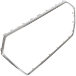 Audi A4 B9 15-19 grotelių rėmelis tarp priekinių žibintų (CHROMAS)