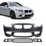 BMW F10 F11 M5 stiliaus bamperis su PDC, PRE LCI (10-13)