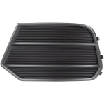 Audi Q3 8U FL 15-18 BE HALOGENŲ GROTELĖS priekiniame bamperyje JUODOS kairės
