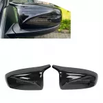 BMW E70 E71 veidrodėlių dangteliai, blizgūs juodi