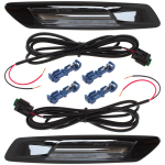 BMW 1 E81 E82 E87 E88 04-13 LED &scaron;oninių posūkių žibintų rinkinys SMOKED DYNAMIC, 2 vnt.