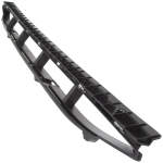 Audi Q5 8R S-LINE FL 12-16 apatinės grotelės priekiniame bamperio viduryje JUODOS