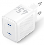 MOBILE CHARGER WALL 45W USB-C/2P WHITE FEFW0-EU VENTION FEFW0-EU 6922794790209