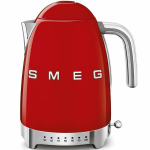 Virdulys Smeg 2400 W 1,7 L Raudona Nerūdijantis plienas Plastmasinis