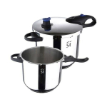 Greitpuodžių rinkinys San Ignacio Nerūdijantis plienas 4 L 5,5 L &Oslash; 22 cm