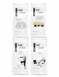 Kavos pupelių rinkinys Centrinė Amerika (250 g x 4 vnt.)