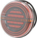 Daugiafunkcinis galinis LED žibintas, apvalus, 12 V, &Oslash; 142 mm, Kramp