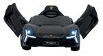 Lamborghini Revuelto Juoda Elektromobilis vaikams