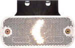 Gabaritinis žibintas LED, stačiakampė, 12-24 V, 105,4x45x11,8 mm, Kramp