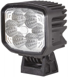Darbinis LED žibintas, 26W, 1850lm, stačiakampis, 12/24V, permatomas Deutsch ki&scaron;tukas, 6 LED, Hella