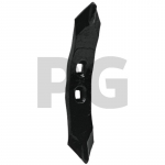 peilis De&scaron;ininis, twisted, underside Padengtas