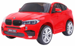 BMW X6M XXL Raudona