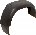 Purvasargis su apsauga nuo purslų juodas