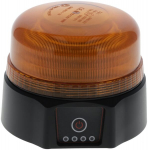 LED &scaron;vyturys, įkraunamas, nuotolinio valdymo, 19 W, gintarinis, magnetinis, &Oslash; 114 x104 mm