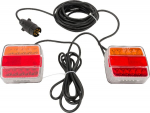 Žibintų komplektas LED montuojamas 7,5 m ilgio kabelis