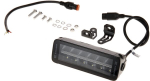 LED bar žibintas, 60W, 5040lm, stačiakampė, 12/24V, balta/oranžinė, 204x70x67mm Deutsch ki&scaron;tukas, Combo, tiesi, 12LED's, E-BOOST