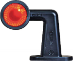 Gabaritinis žibintas RH LED, 12-24V, 125,5x148,5x48,6 mm, Kramp