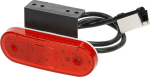 Gabaritinis žibintas LED, stačiakampė, 12-24V, 114x40x25mm, Jaeger, Kramp