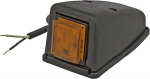 Gabaritinis žibintas LED, 0,5/1W, kvadratinė, 12/24V, oranžinė, 100x53x46mm, 3 LED, Kramp