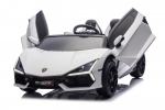 Lamborghini Revuelto XL STRONG Balta Elektromobilis vaikams