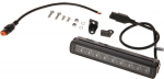 LED bar žibintas, 45W, 3780lm, stačiakampė, 12/24V, balta/oranžinė, 246x40x54mm Deutsch ki&scaron;tukas, Combo, tiesi, 9LED's, E-BOOST
