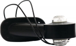 Žibintas RH LED, apvalus, 12/24V, skaidrus, tvirtinamas varžtais, 132x83x108mm, Waś