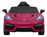 "Porsche Spyder RS 718" Elektromobilis vaikamss dažymas rožine spalva