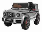 "Mercedes G63" dažytas sidabru