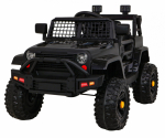 "Jeep" tamsios nakties juoda Elektromobilis vaikams