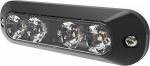 Krypties blykstė 4 LED 12/24V balta