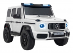Mercedes Benz G63 AMG XXL Elektromobilis vaikams STRONG MP4 Balta