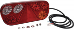 Galinis žibintas RH LED, stačiakampis, 12/24V, 315x32x145mm, Kramp