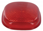 Žibinto gaubtas, raudonas, kvadratinis 98x98mm LH/RH "Britax