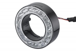 Stabdžių &scaron;viesos diodas, 2,30 W, žiedinis, 12 V, baltas, 16 &scaron;viesos diodų, "Hella