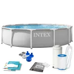Karkasinis baseinas &bdquo;Intex&ldquo;, 366 &times; 76 cm, 9 dalių komplektas