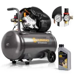 Tepalinis oro kompresorius &bdquo;Humberg&ldquo;, 100 l, 8 bar