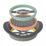 4 Dalių Pjaustyklių Rinkinys Leo BERGHOFF