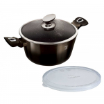 28cm GRANITO PUODAS BERLINGERHAUS BH-6606 SHINY BLACK