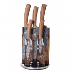 6 Dalių Peilių Rinkinys Su Stovu BERLINGERHAUS