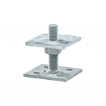 Kolonų atrama 110x110x4 mm