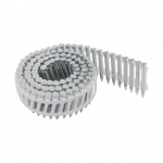 Ankerinės vinys 15&deg; jungtos plastikinėje ritėje 4x50mm cinkuotos (1200 vnt)