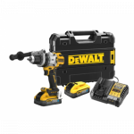 DeWALT DCD1007H2T smūginis gręžtuvas - suktuvas 2x5 Ah POWERSTACK