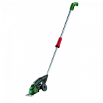 BOSCH ISIO žolės žirklės + teleskopinė rankena
