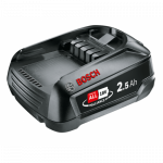 BOSCH PBA 18V akumuliatorius  2.5 Ah
