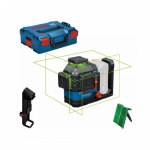 BOSCH GLL 18V-120-33 CG kryžminių linijų lazeris L-Boxx