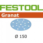 FESTOOL Granat &scaron;lifavimo popierius lakui P150 150 mm (1 vnt)