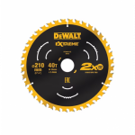 DeWALT pjovimo diskas medienai 210 mm T40
