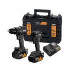 DeWALT DCK2222MP2T McLaren įrankių rinkinys 2x5 Ah