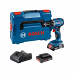 BOSCH GSR 18V-45 gręžtuvas - suktuvas 2x 2 Ah L-Boxx